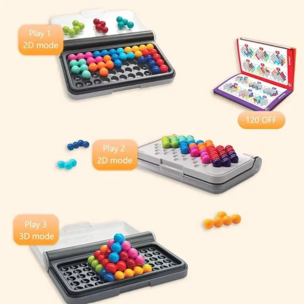 Juego de Mesa PUZZLE IQ 120 Niveles