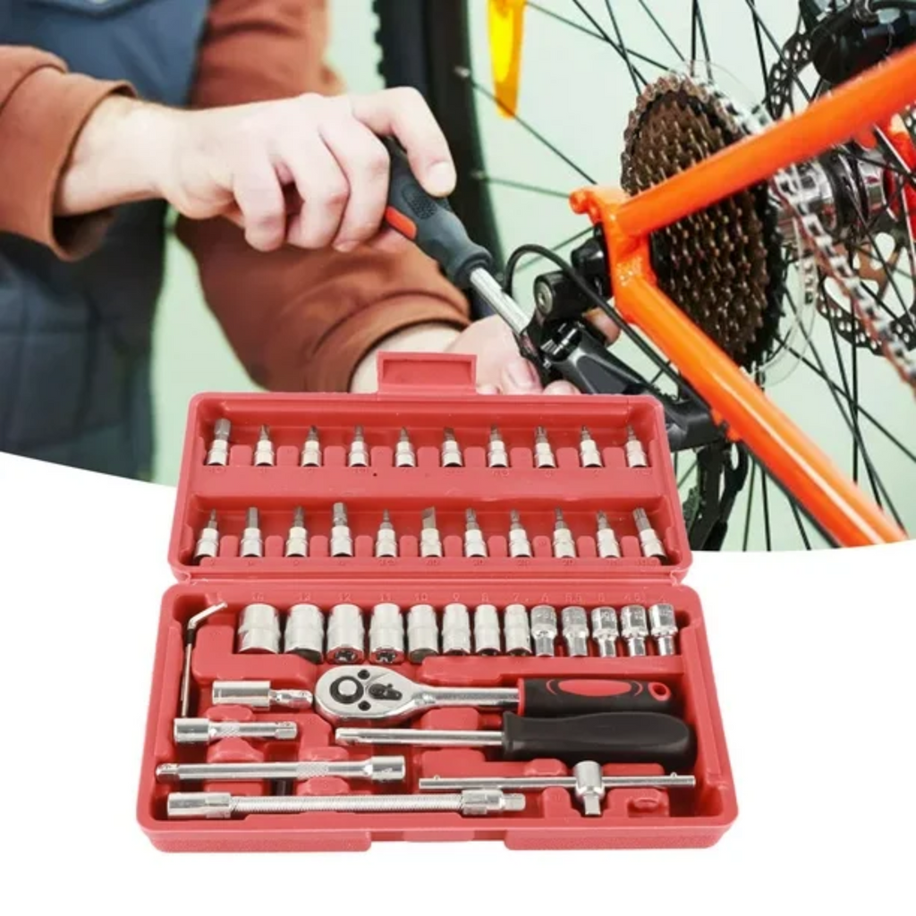 Kit de Herramientas Mecánicas 46 Piezas