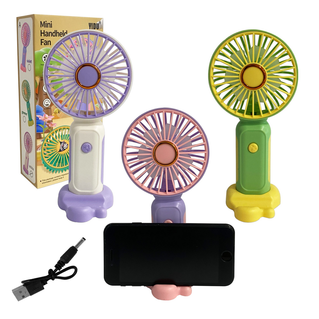 Mini Ventilador Recargable y Portatil