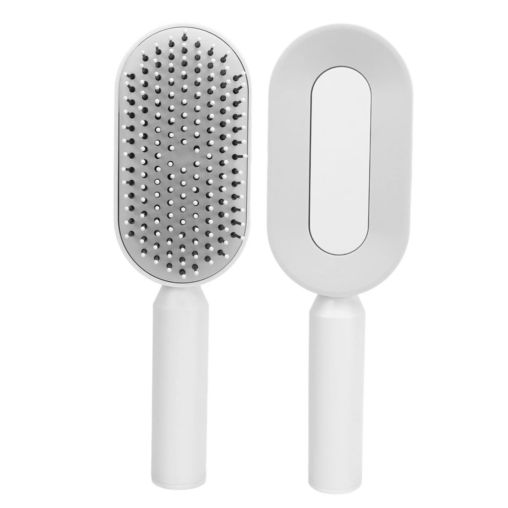 Peine Masajeador Auto Limpiante