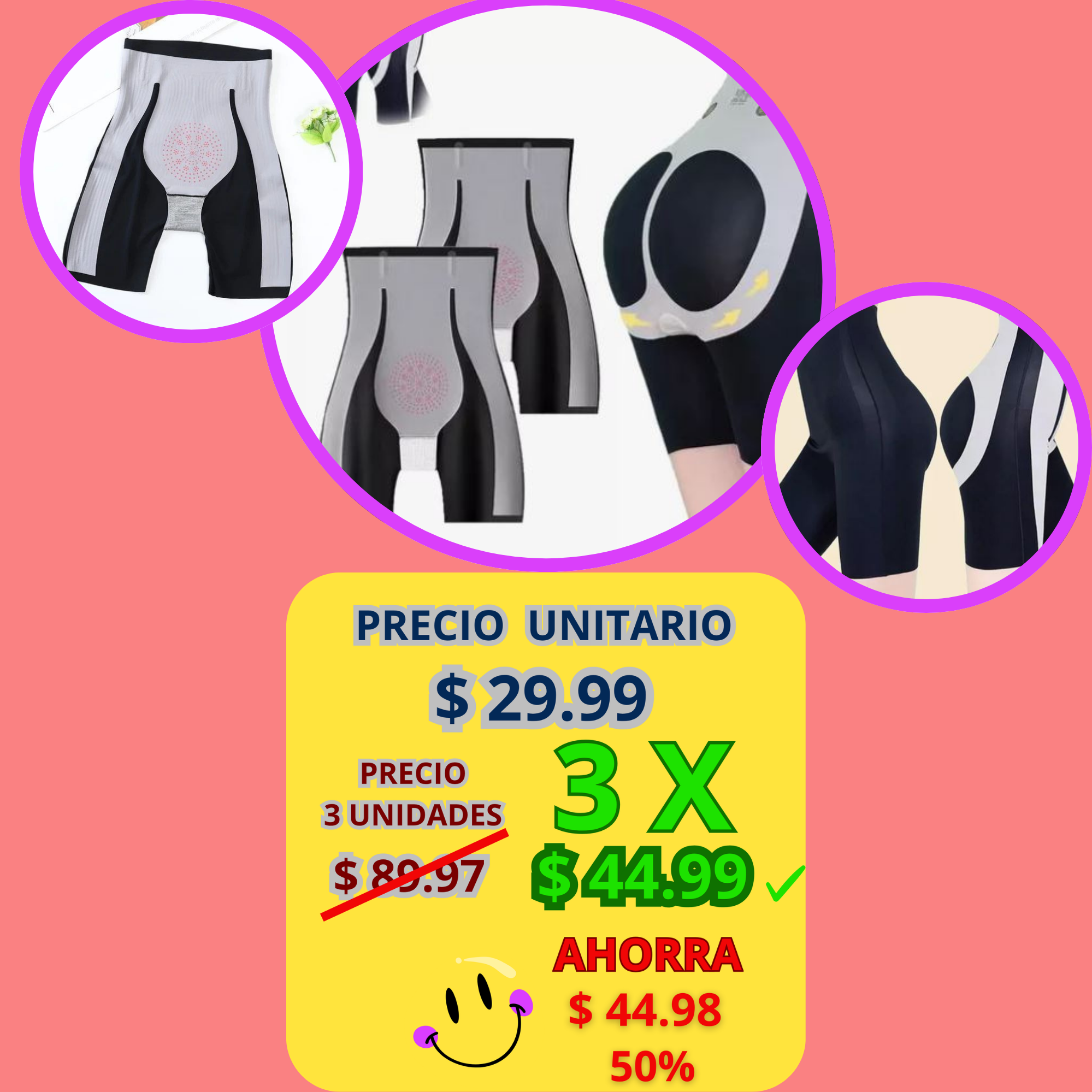 Pantalon Faja Levanta Glúteos