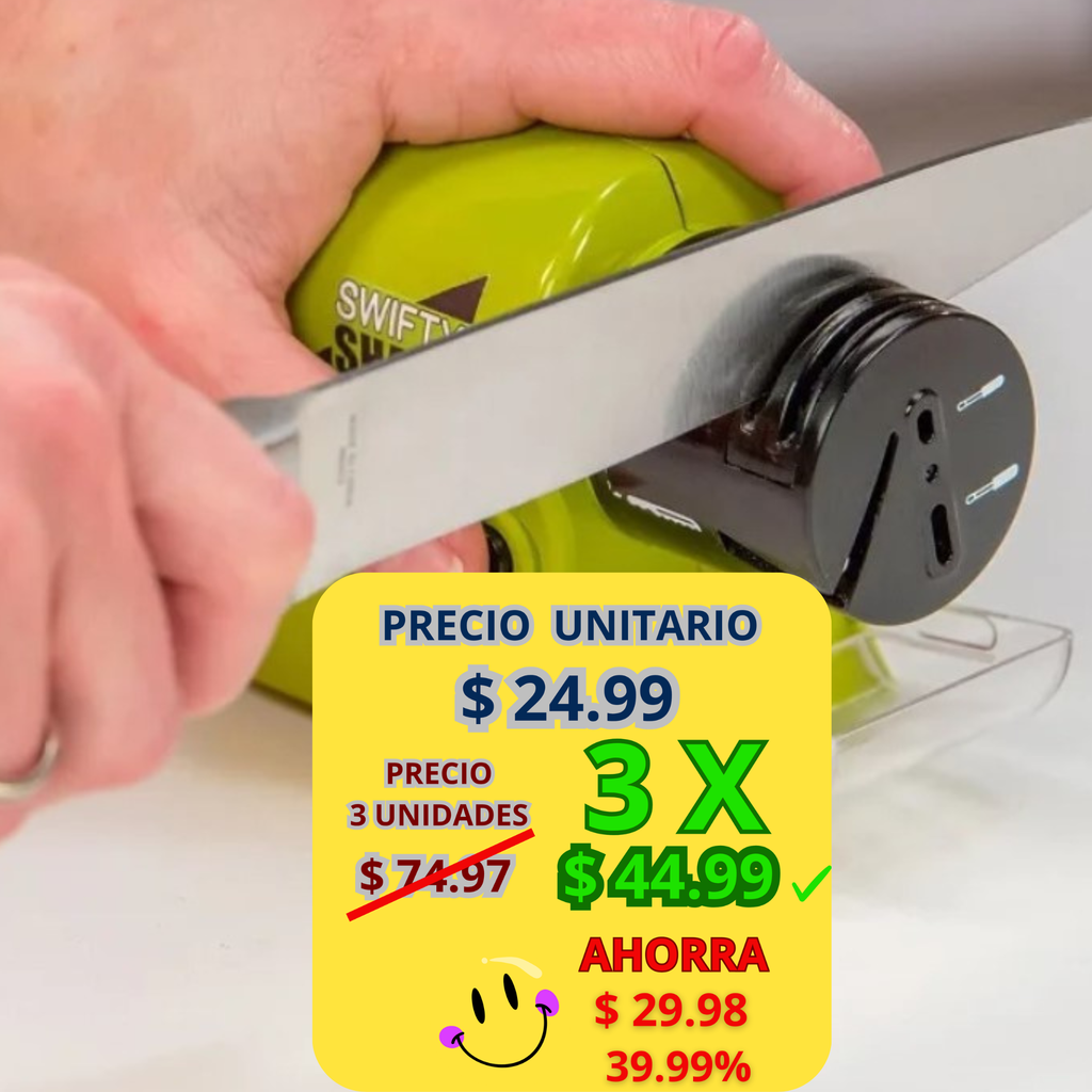 Afilador de Cuchillos Eléctrico Multiuso