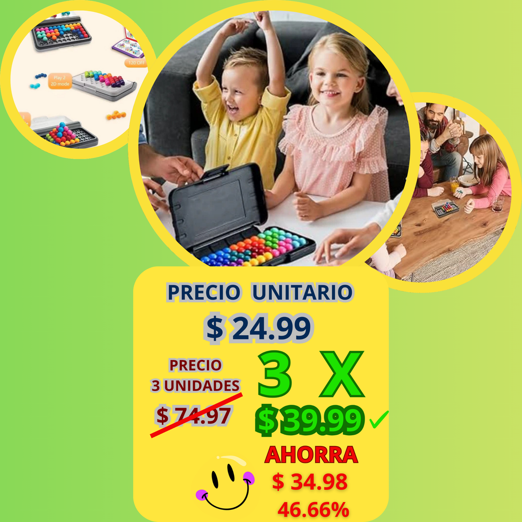 Juego de Mesa PUZZLE IQ 120 Niveles
