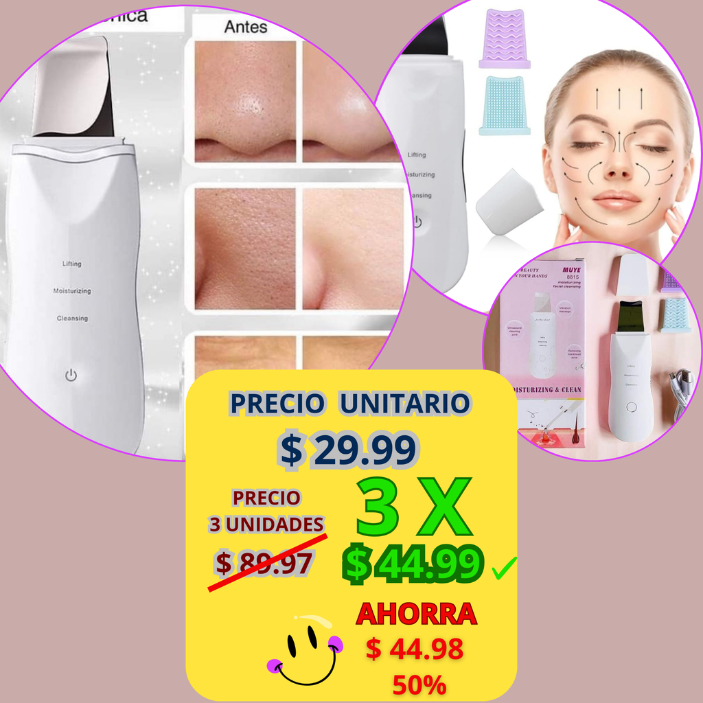 Limpiador Espatula Facial Removedor