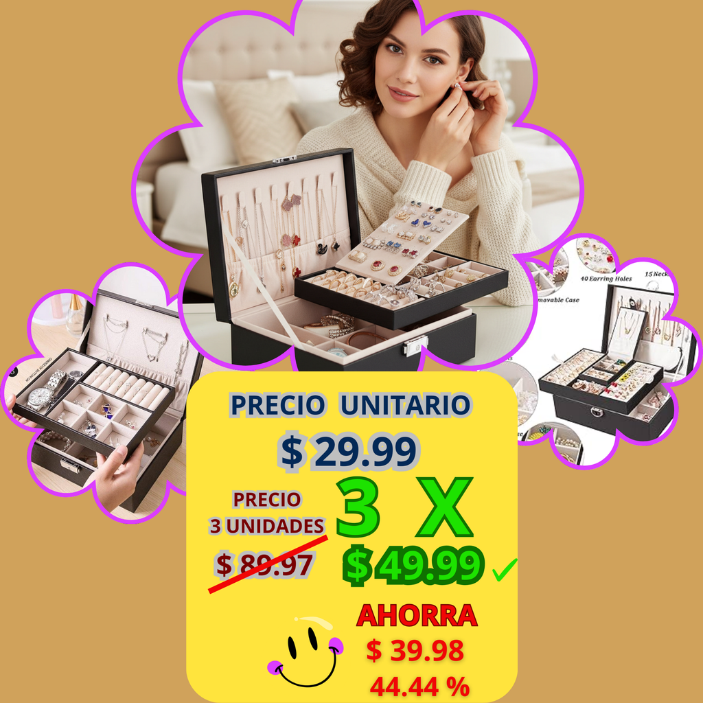 Caja Organizador de Joyas