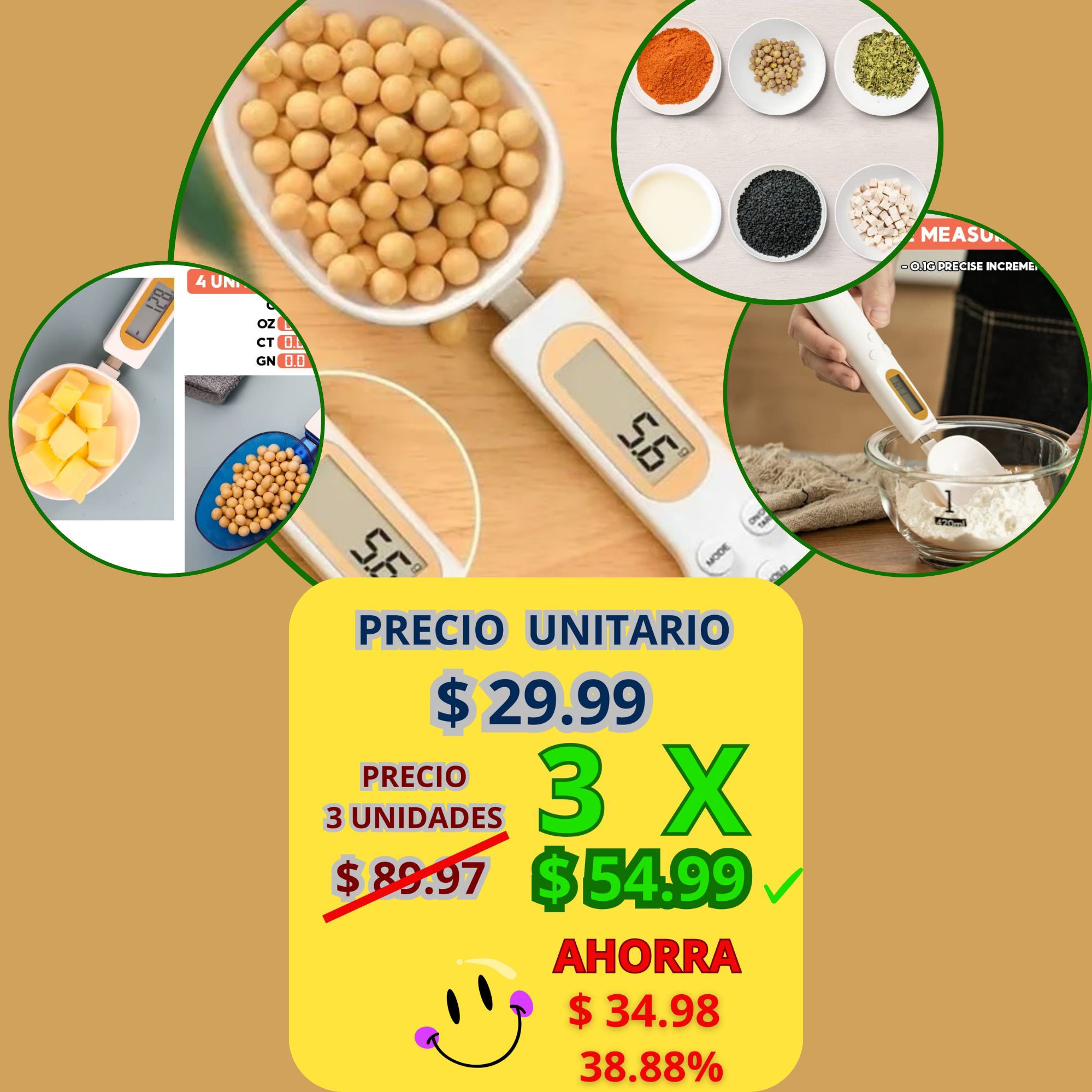 Cuchara Medidora Digital Exacta