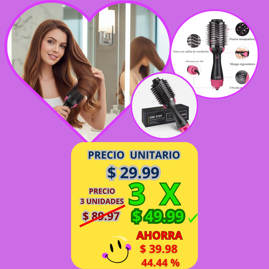 Cepillo Secador cabello