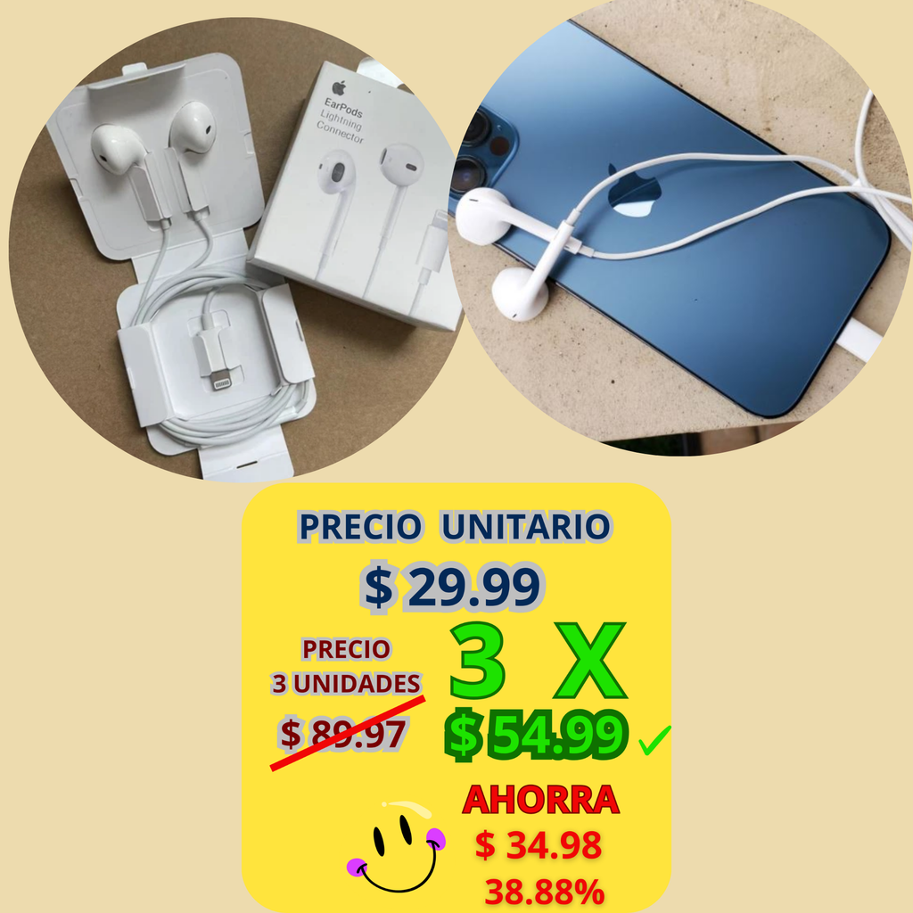 Auricular Earpods Apple Original Audifon