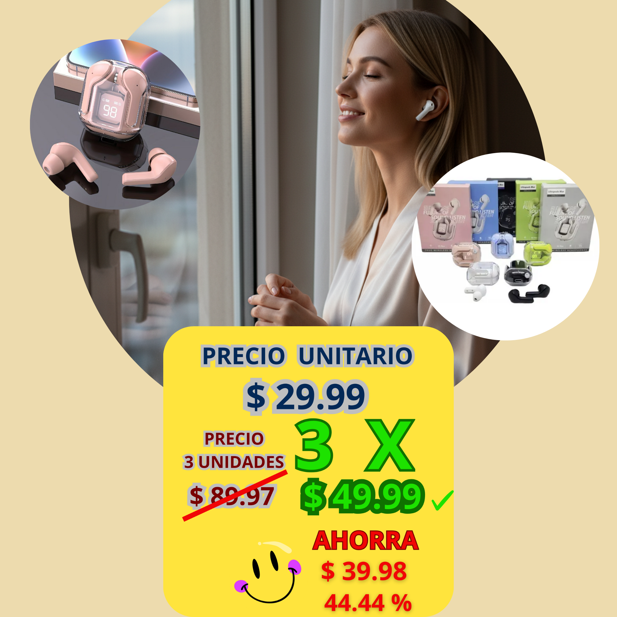 Audifonos Bluetooth Ultrapods Max