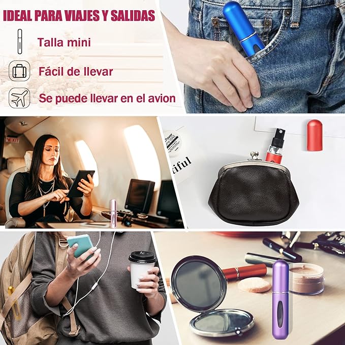 Dispensador de Perfume, Loción y Splash