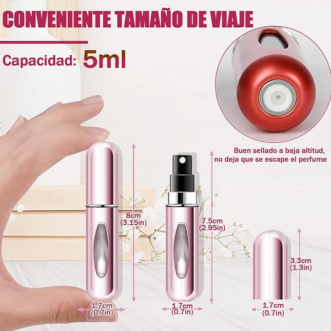 Dispensador de Perfume, Loción y Splash